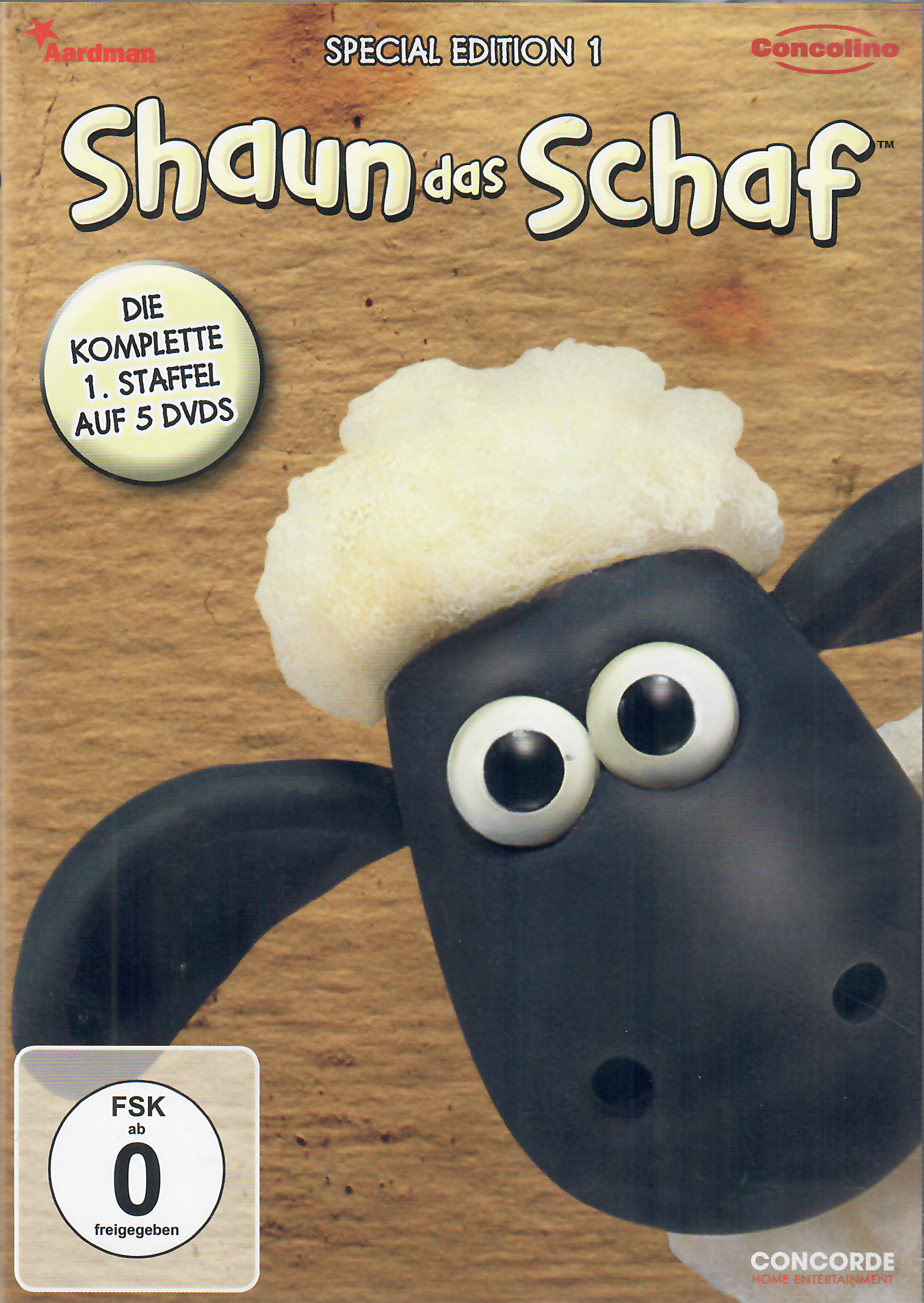DVD Shaun das Schaf Special Edition 1 - Die ganze 1. Staffel auf 5 DVDs (gebraucht)