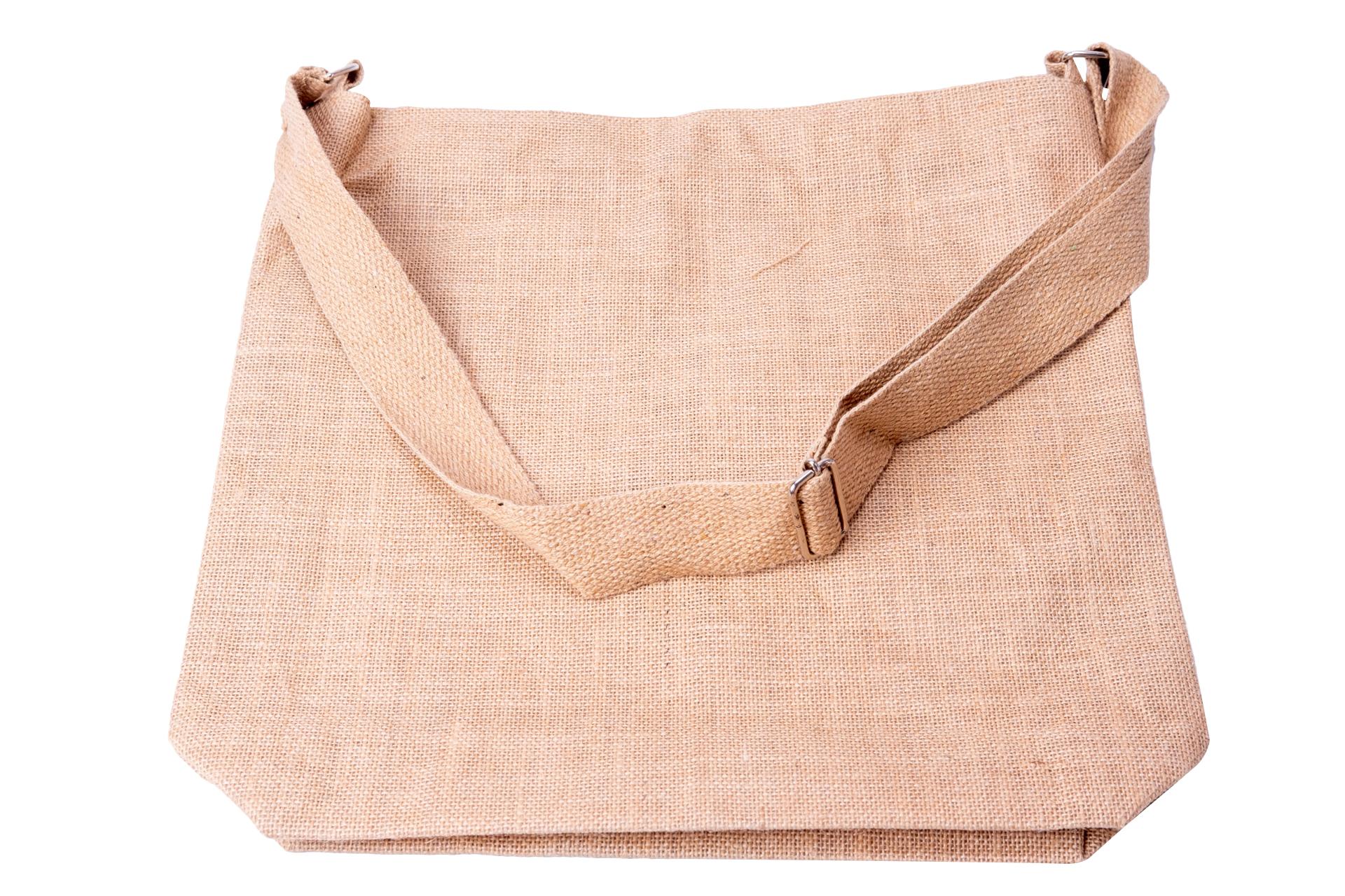 Jute Tasche natur mit Violinschlüssel