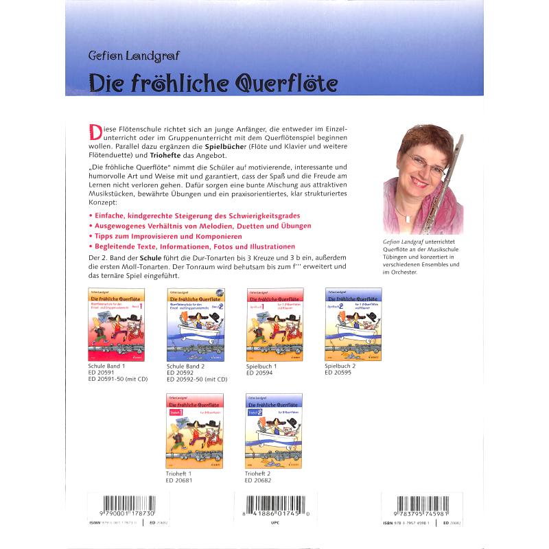 Die fröhliche Querflöte, Trioheft 2 für 3 Querflöten, G. Landgraf