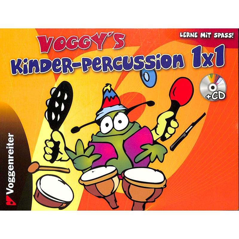 Voggys Kinder-Percussion 1 x 1 + CD 