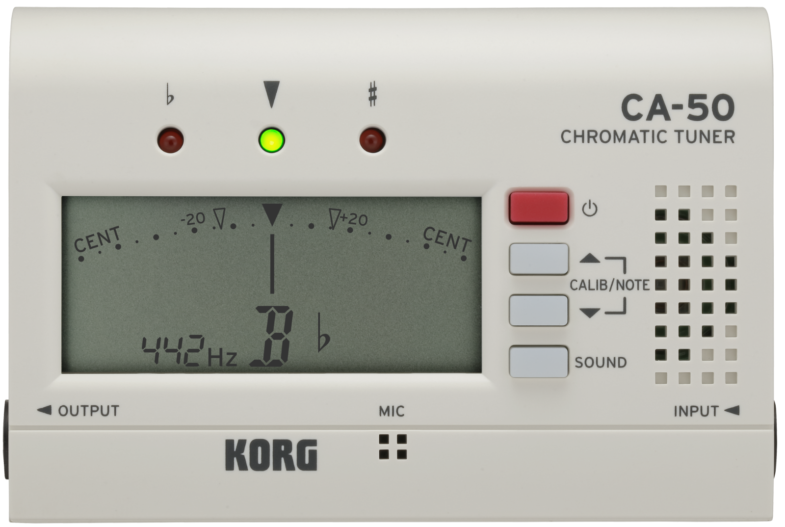 Korg CA 50 - Chromatisches Stimmgerät