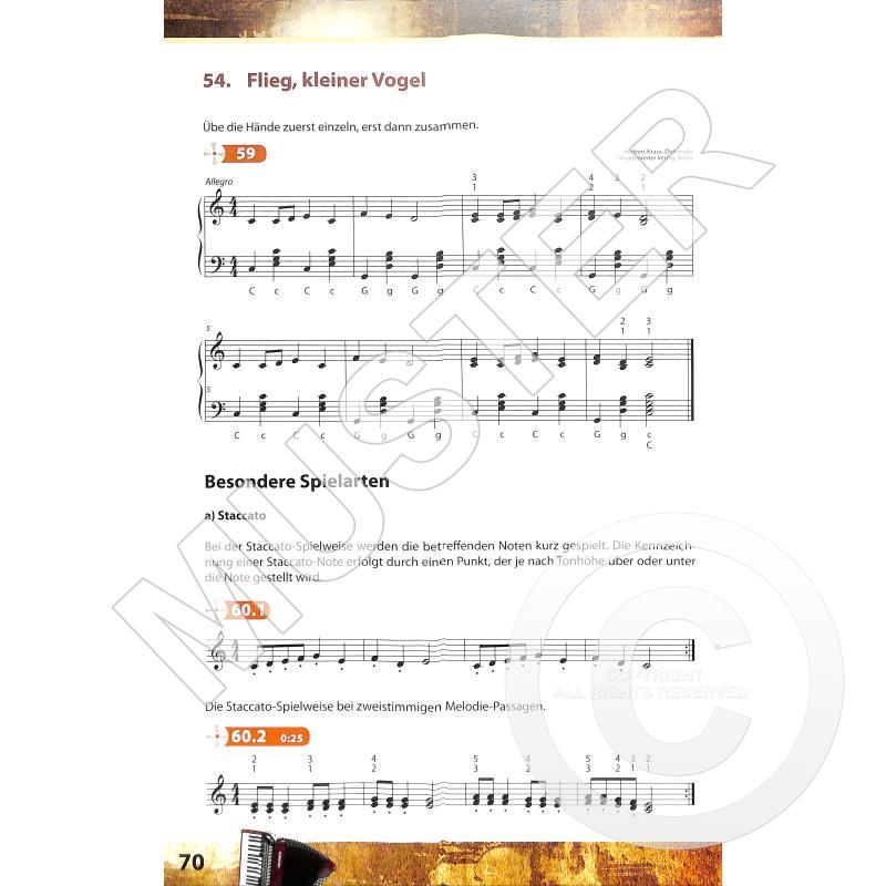 Das große Buch für Akkordeon inkl. CD & Online Audios, H. Kraus