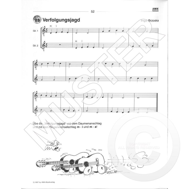 AMA Gitarrenschule für Kinder mit CD