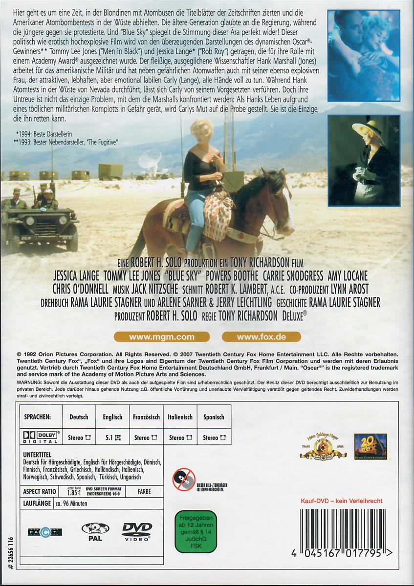 DVD Blue Sky