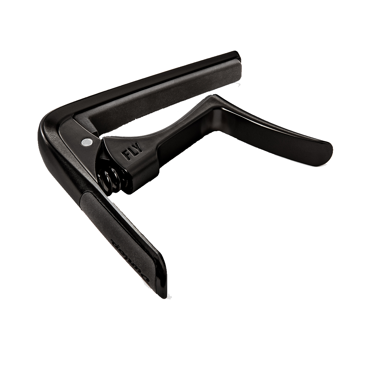 Dunlop 63CBK Trigger Fly Kapodaster Western/E-Gitarre curved, Farbe Schwarz