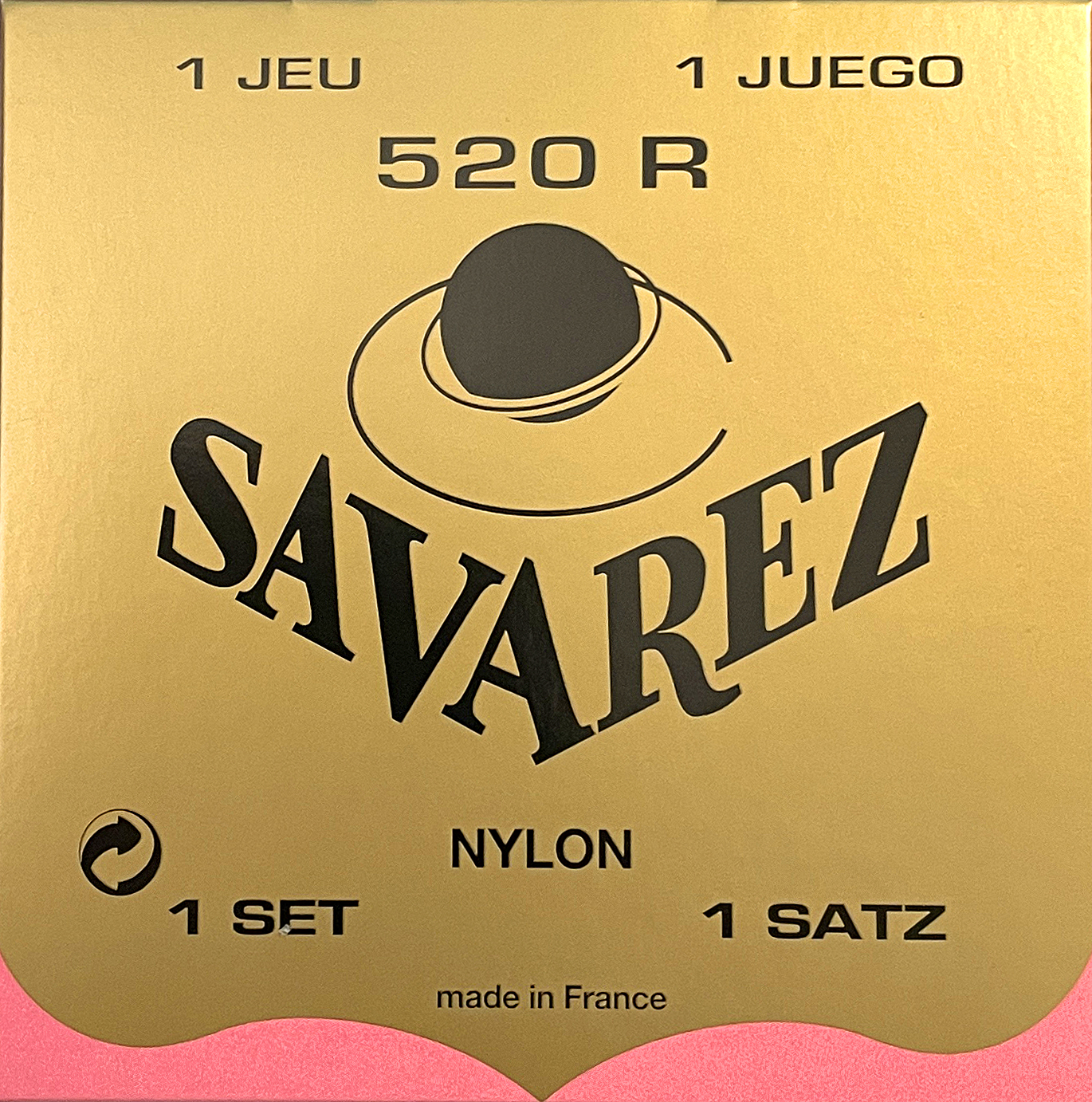 Savarez 520R High Tension Satz Saiten für Konzertgitarre