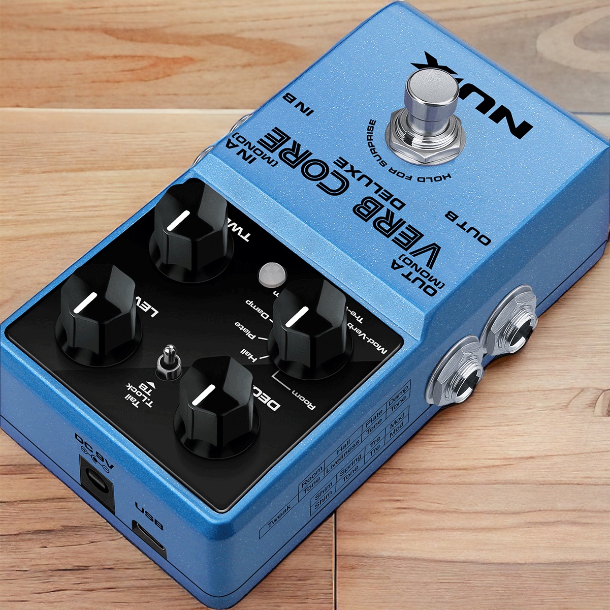 NUX VERB CORE DELUXE - Reverb Effektpedal