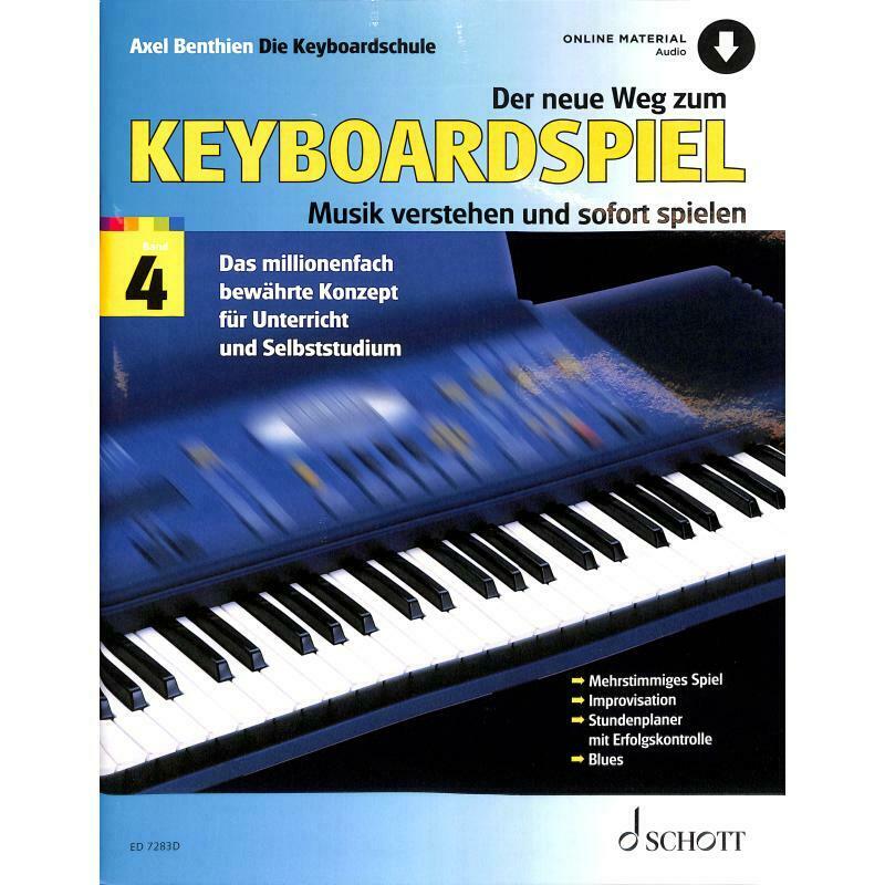 Der neue Weg zum Keyboardspiel Bd.4 von Axel Benthien