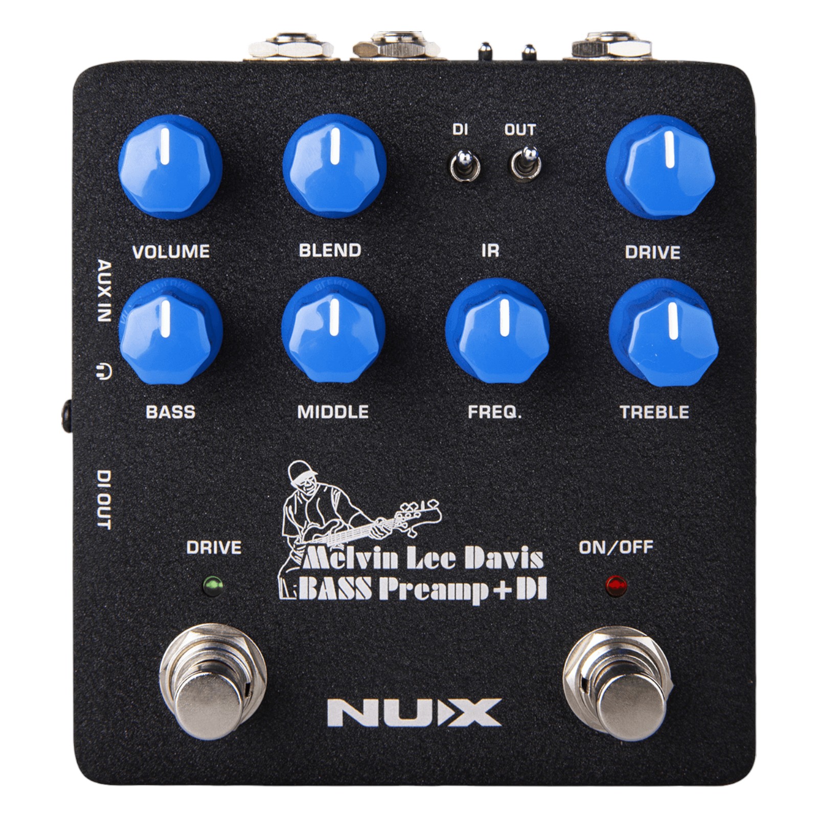 NUX BASSPREAMP Effektpedale -  Modelling - Bass Preamp