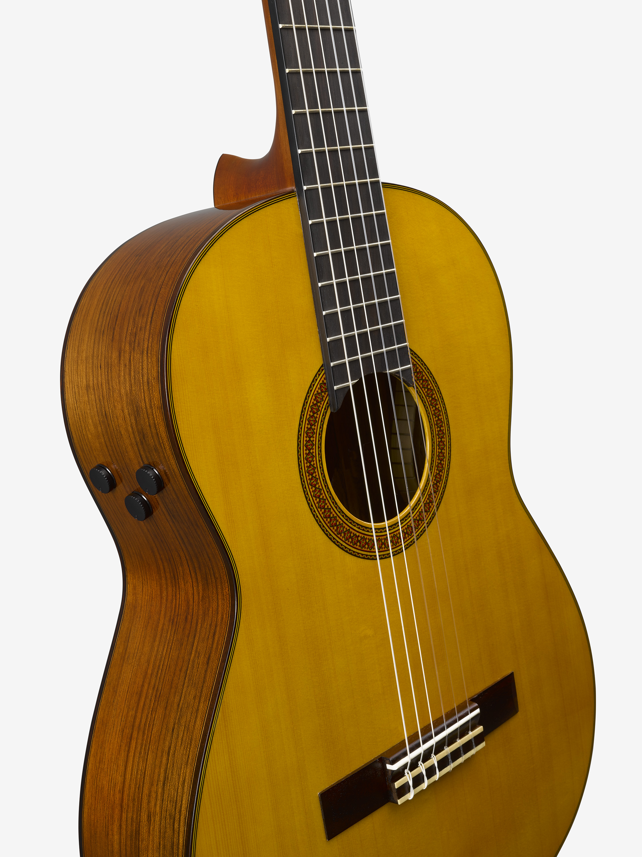 Yamaha CGTA NT Transacoustic Konzertgitarre, natur