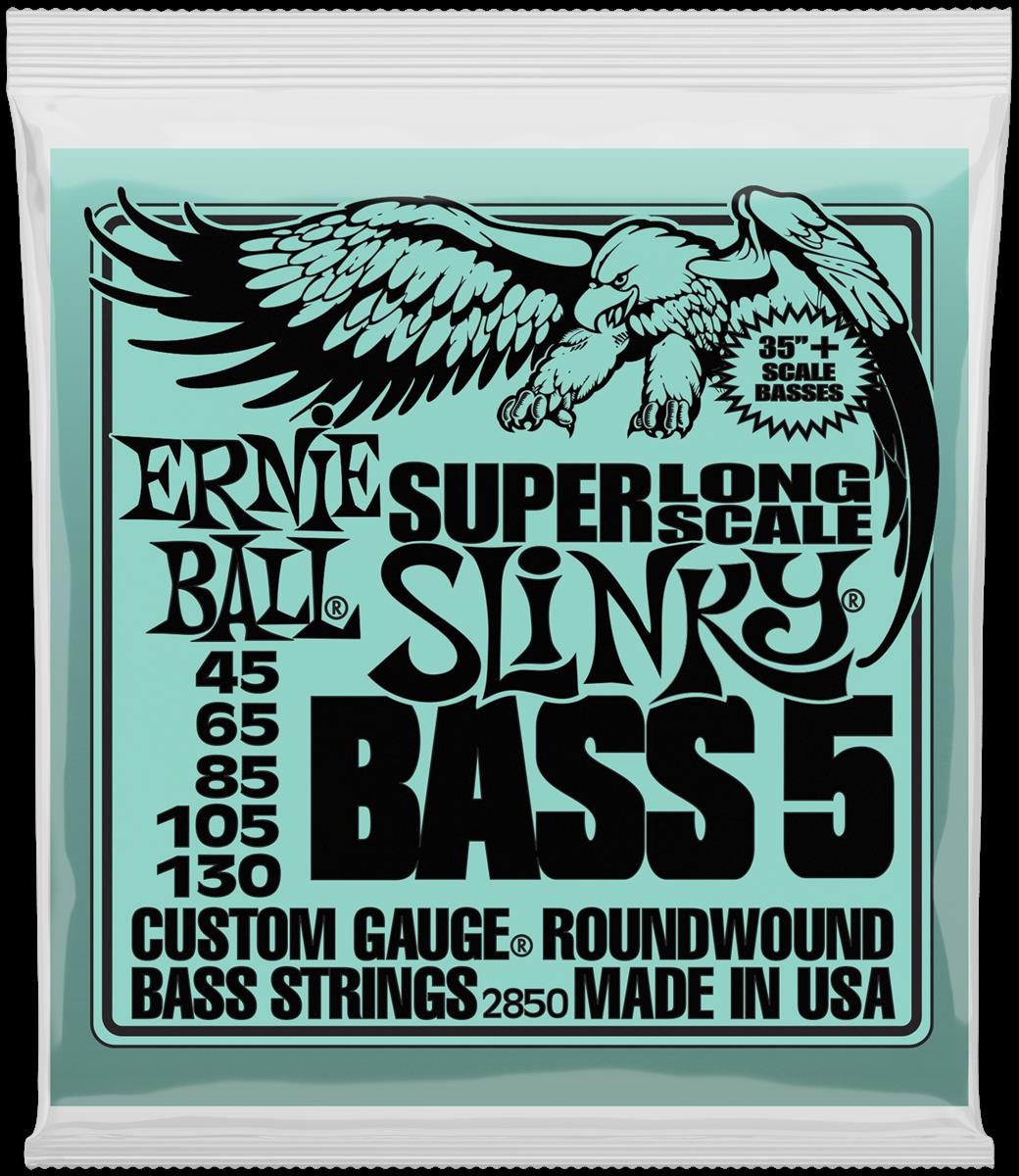 Ernie Ball EB2850 - Saiten  für 5-String Bass 45-130