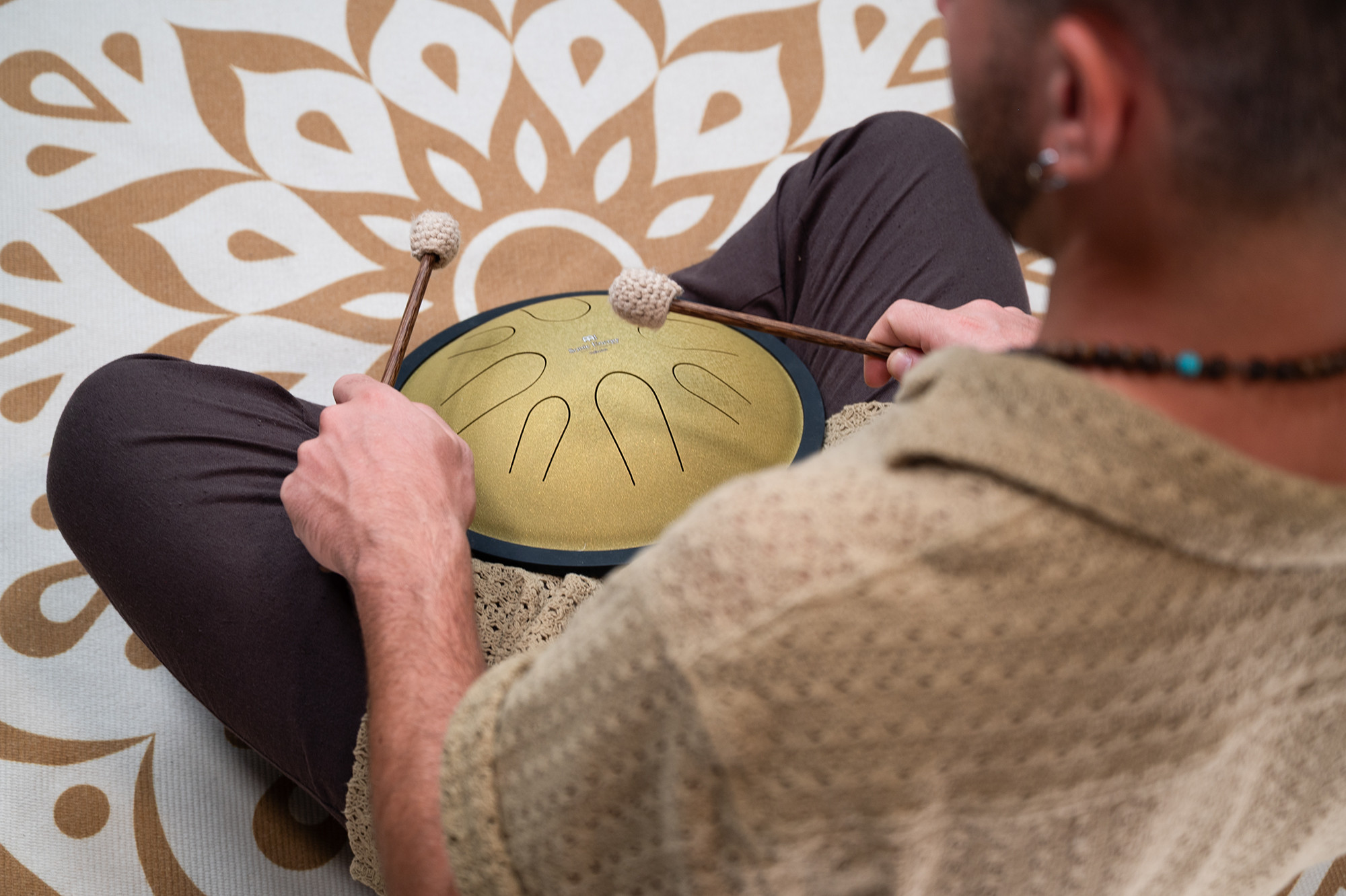 Meinl CSTD3G Compact steel Tongue Drum D-Moll Gold
