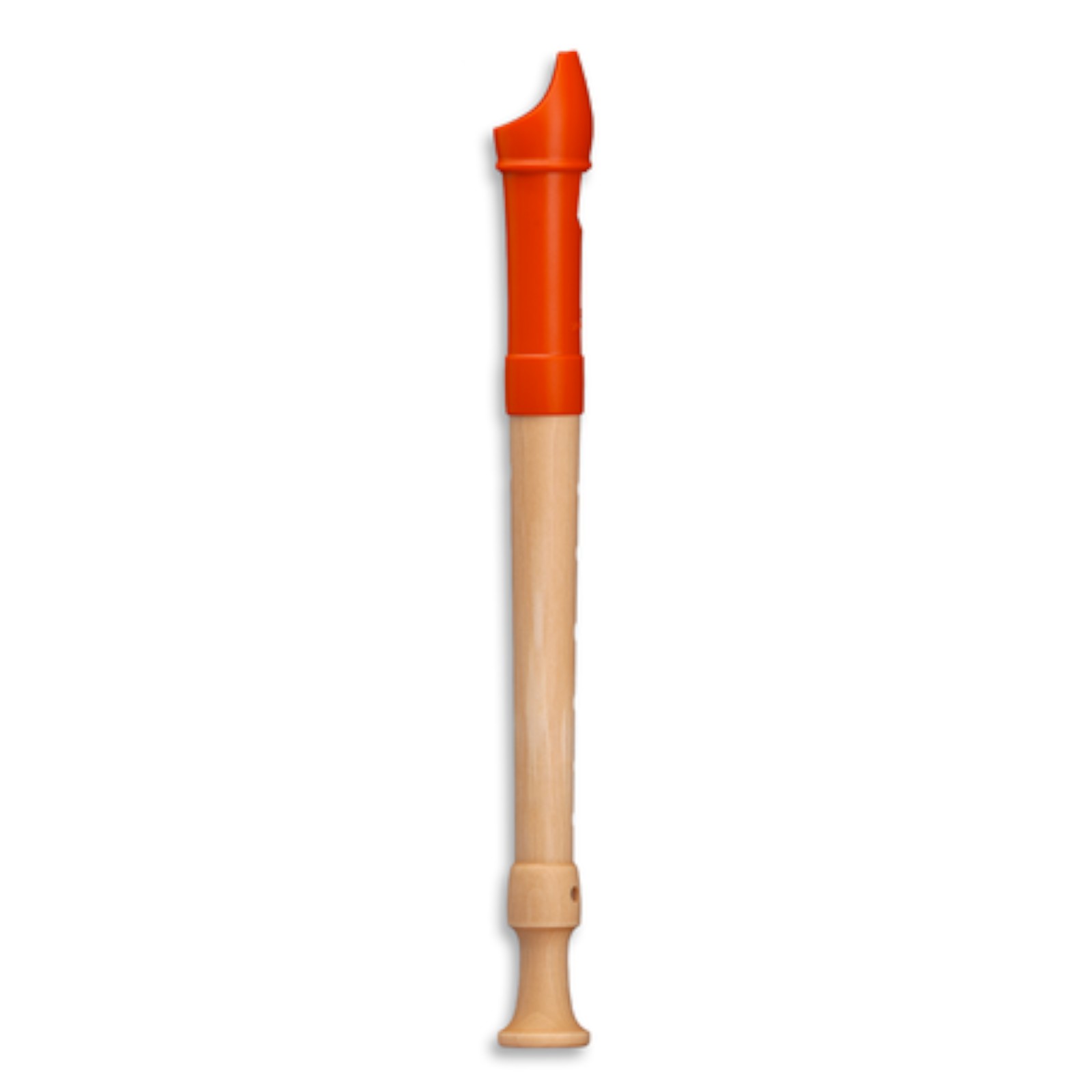 Mollenhauer 17314 Fipple Digi Sopranblockflöte deutsch orange Einfachloch