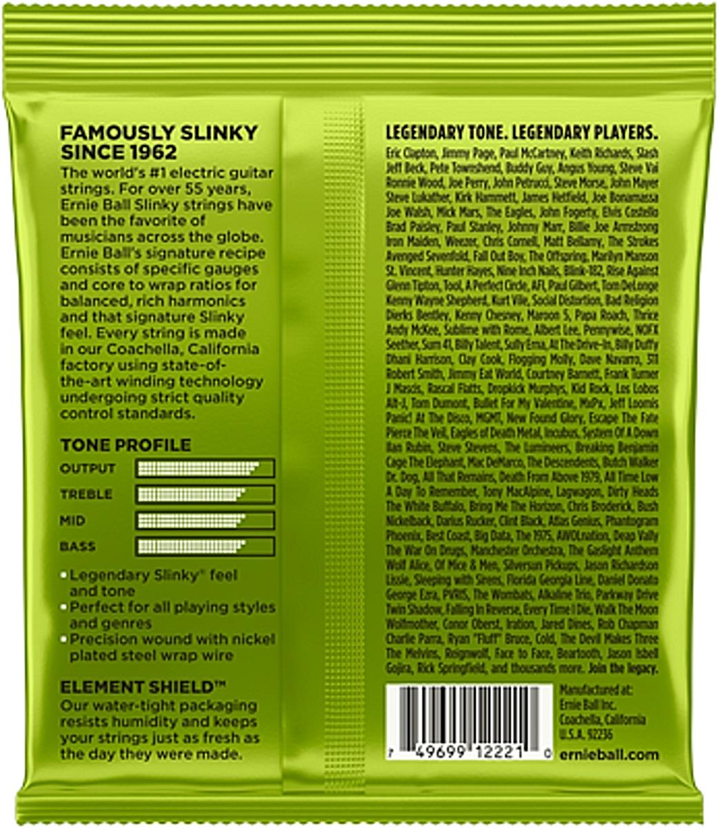 Satz Saiten Ernie Ball 2221 für E-Gitarre