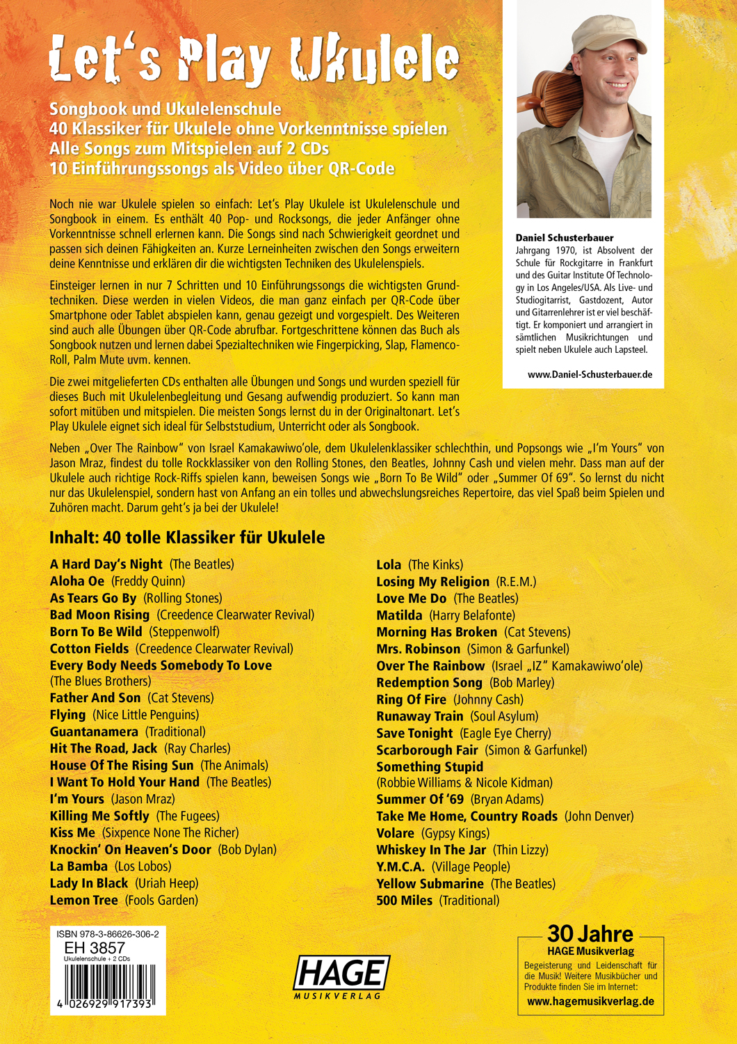 Let's play Ukulele inkl. 2 CDs und Video-Links, D. Schusterbauer