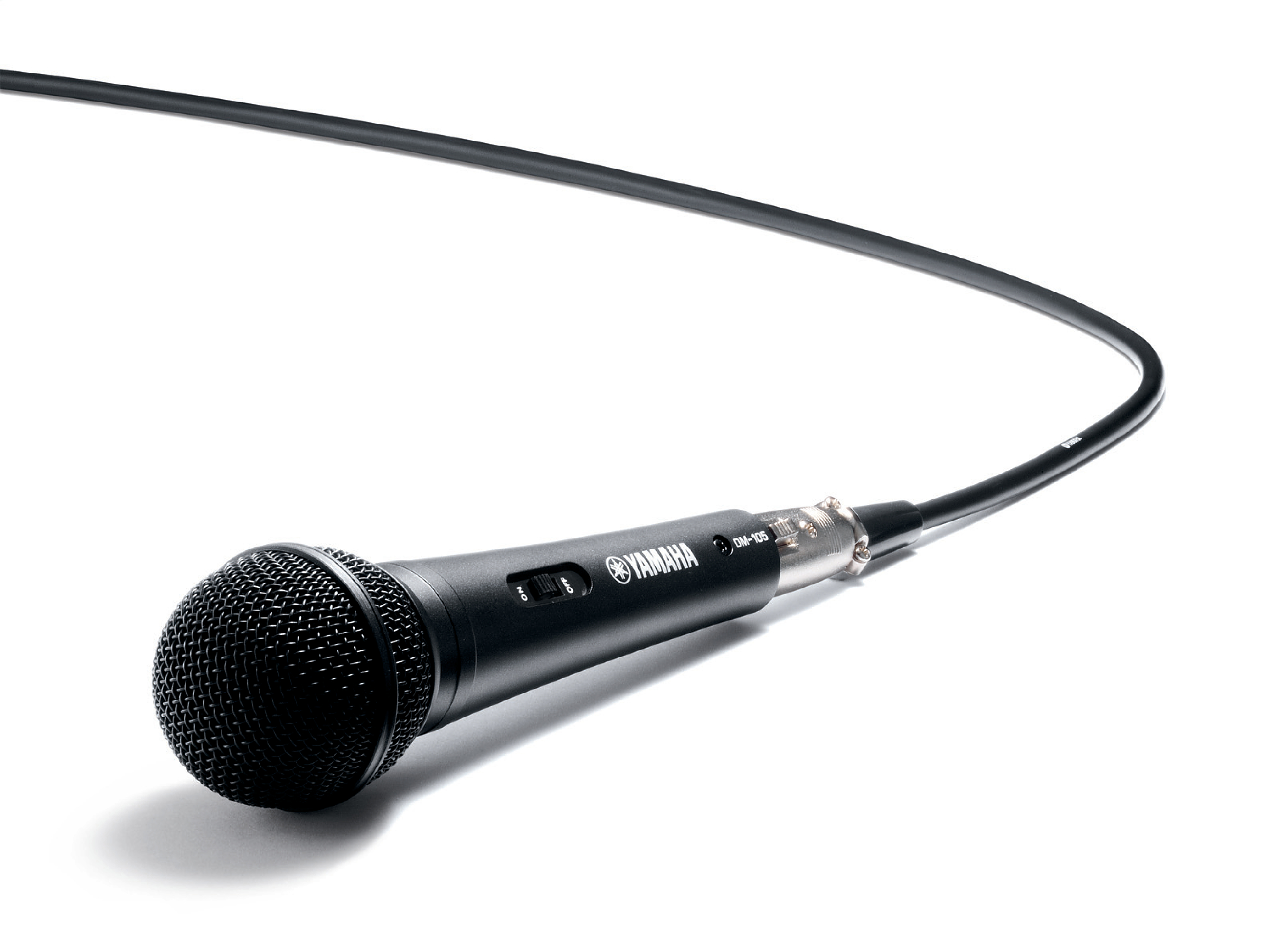 Yamaha DM 105 Mikrofon, inkl. XLR/Klinke Kabel, schwarz
