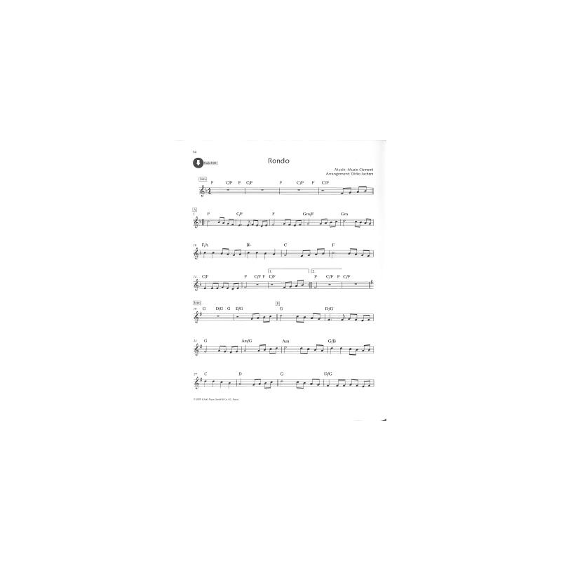 Pop Ballads für das Alt Saxophon mit CD, D. Juchem