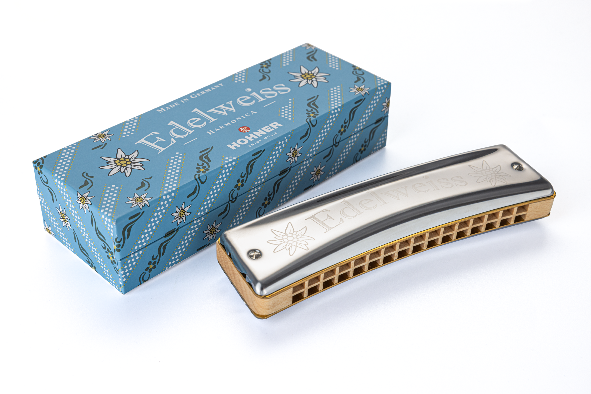 HOHNER Mundharmonika Edelweiss 32, in C-Dur