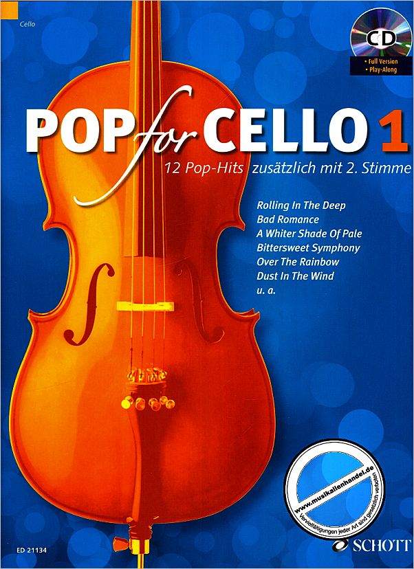 Pop for Cello Bd. 1 Inkl. CD