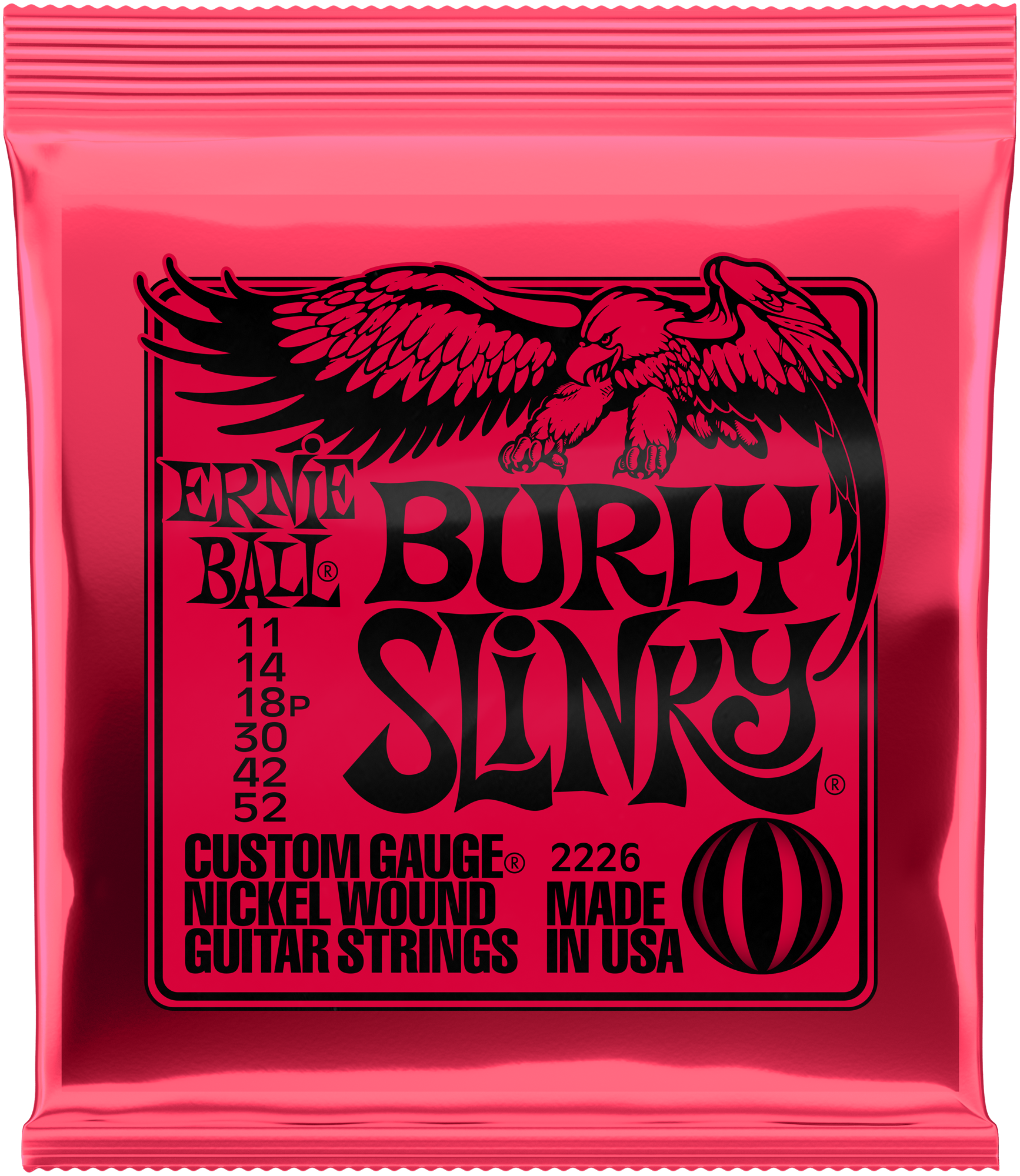 Ernie Ball 2226 Satz Saiten für E-Gitarre Burly Slinky