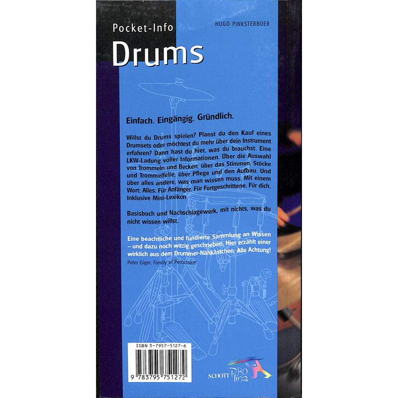 Pocket-Info - Drums - Die wirklich wichtigen Facts