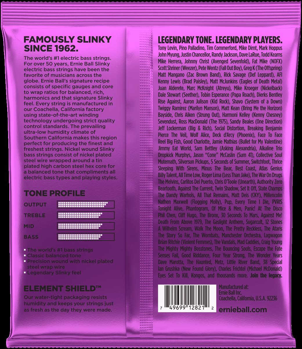 Ernie Ball - Power Slinky - 050-135 - Satz Saiten für Bass - 5 Saiter