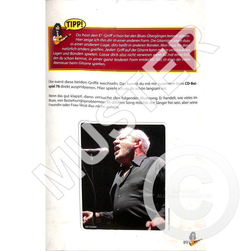 Blues Gitarrenbuch - P. Bursch inkl. CD