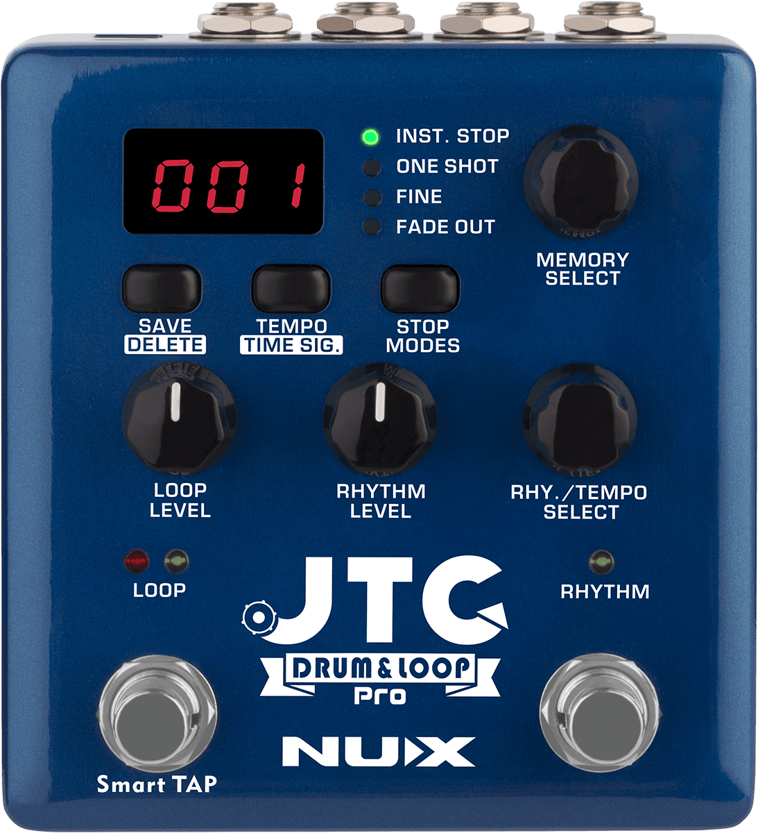 NUX NDL5 JTC Drum & Loop Pro Effektpedal für E-Gitarre & Bass