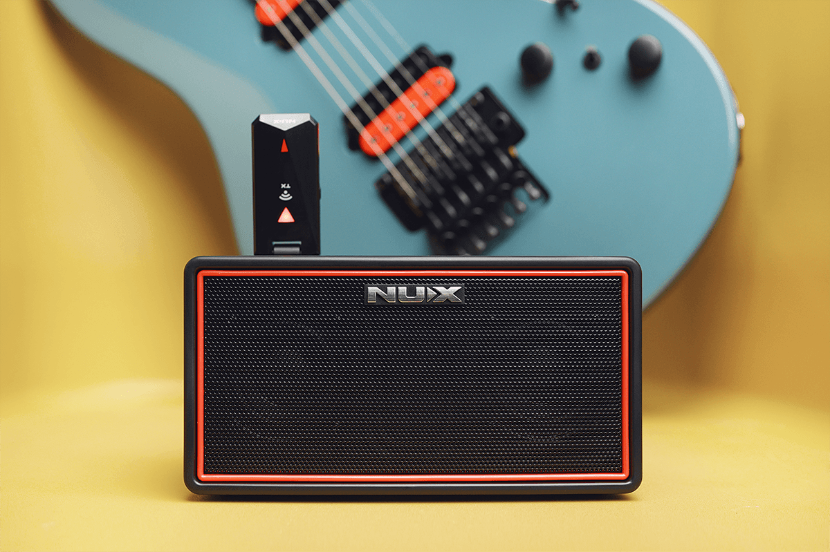 NUX Mighty Air Stereo Modelling Verstärker mit Drahtlos Sender und Bluetooth