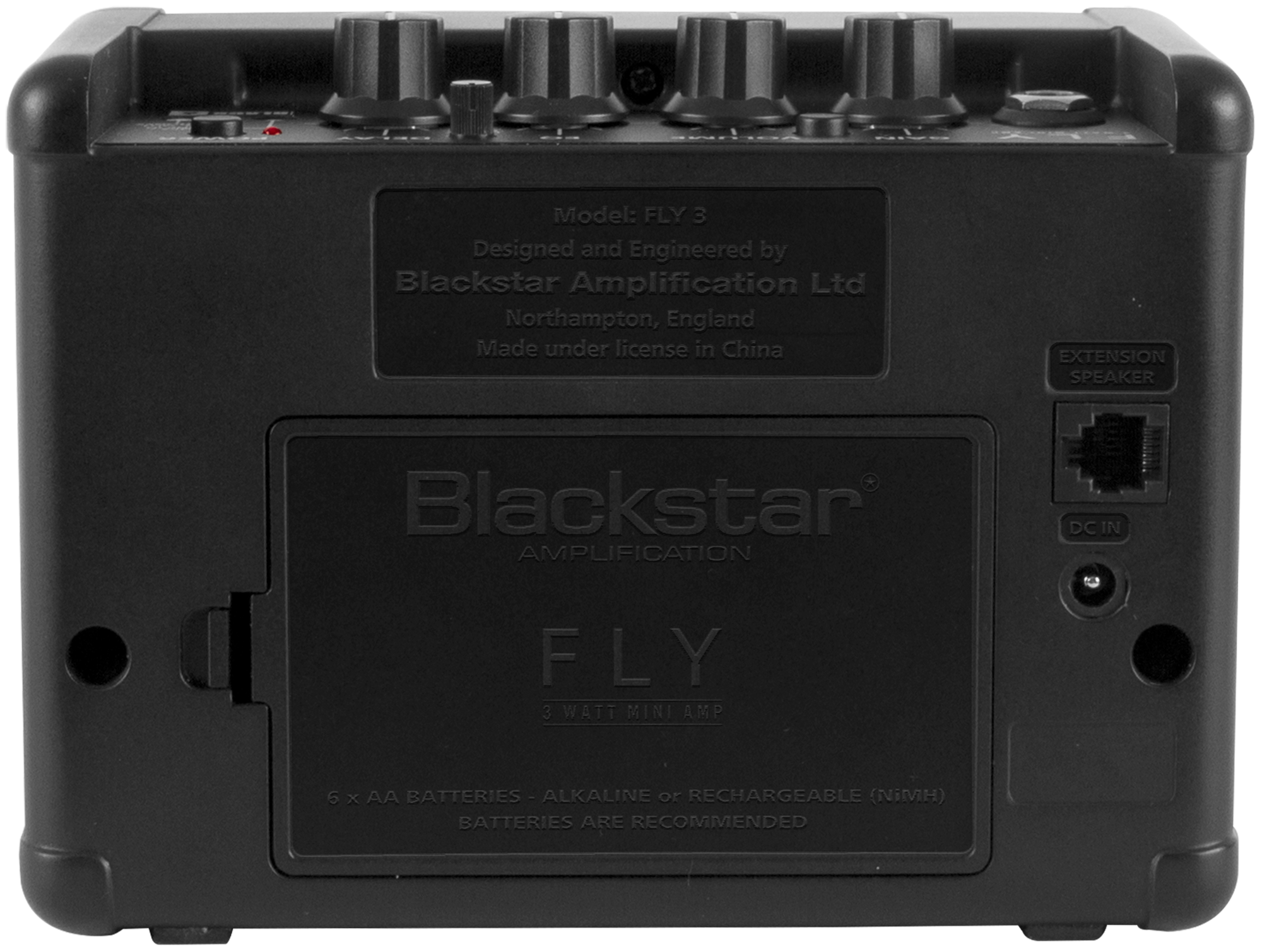 Blackstar Fly 3 E-Gitarrencombo Verstärker 3 Watt, schwarz