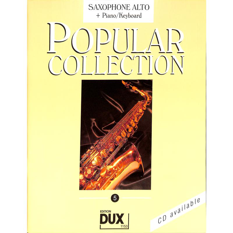 Popular Collection 5 für Altsax u. Piano / Keyboard 