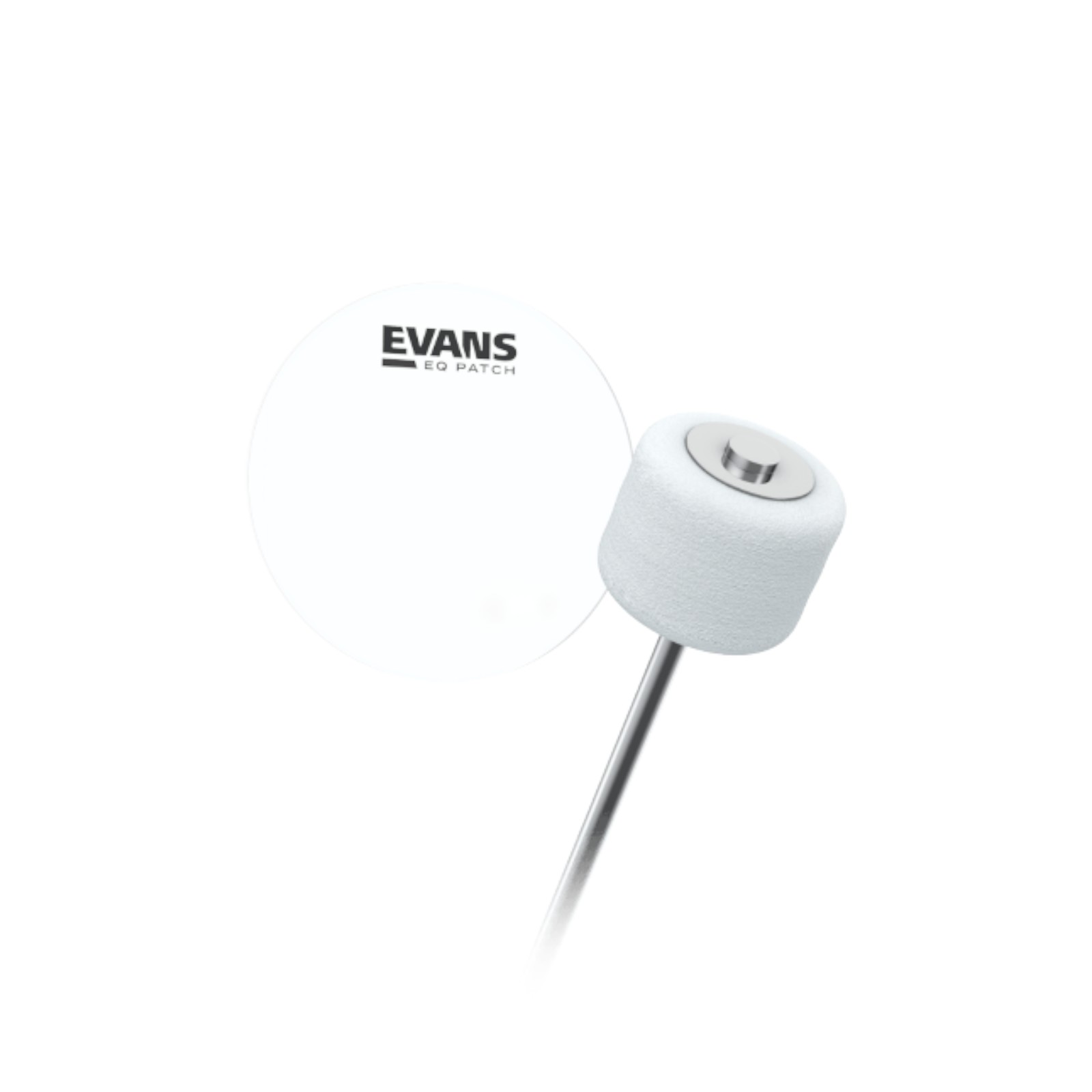 Evans EQPC1 EQ Patch - Single 2 Stck Packung -  Clear