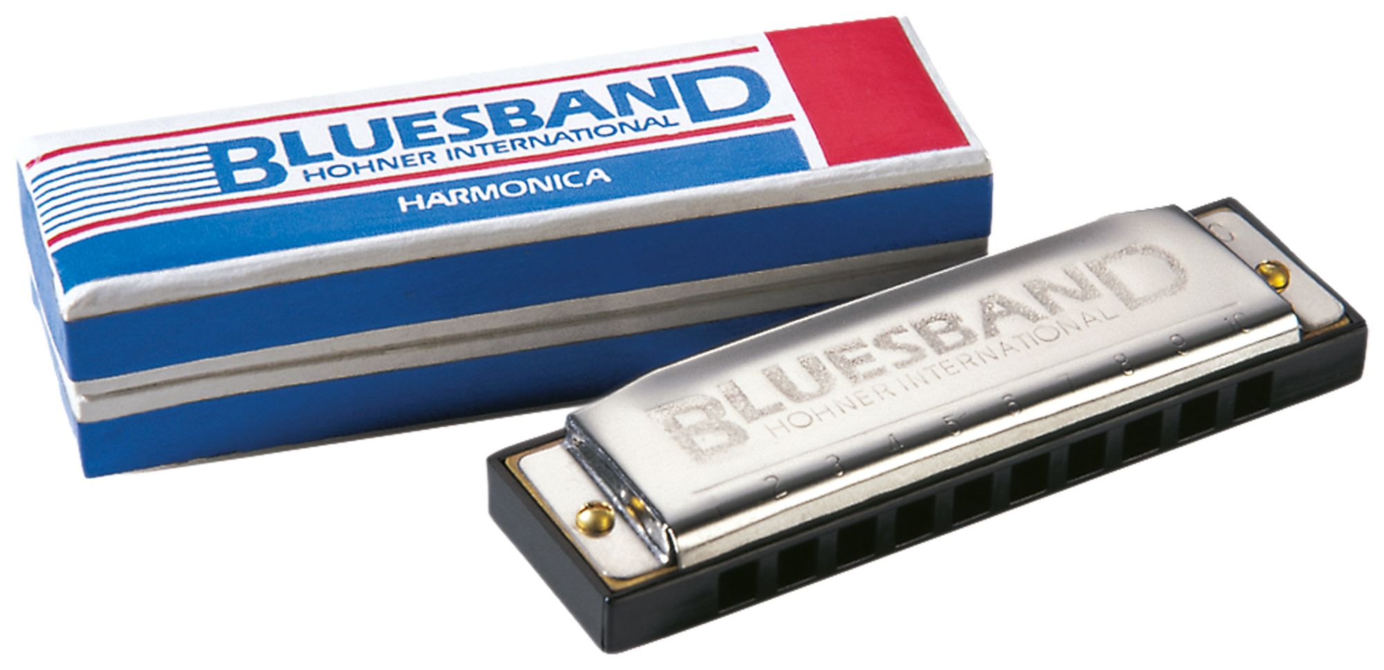 HOHNER Blues Band Mundharmonika in G inkl. Etui