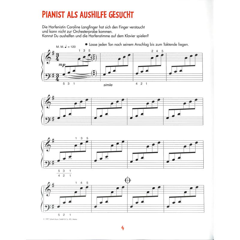 Piano Kids Bd. 3. H. G. Heumann • Piano Kids Band 3 • Klavierschule • Unterricht