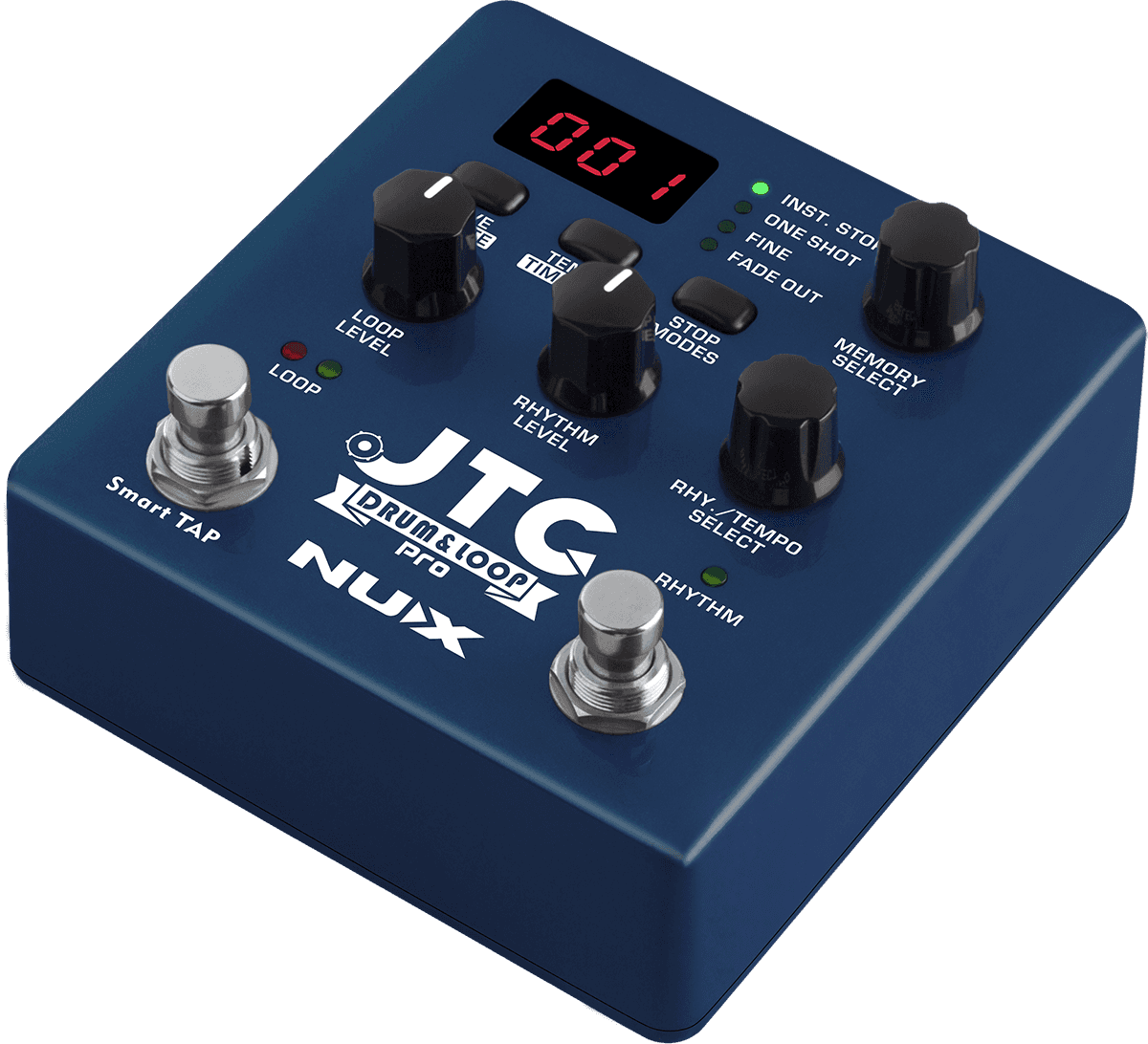 NUX NDL5 JTC Drum & Loop Pro Effektpedal für E-Gitarre & Bass