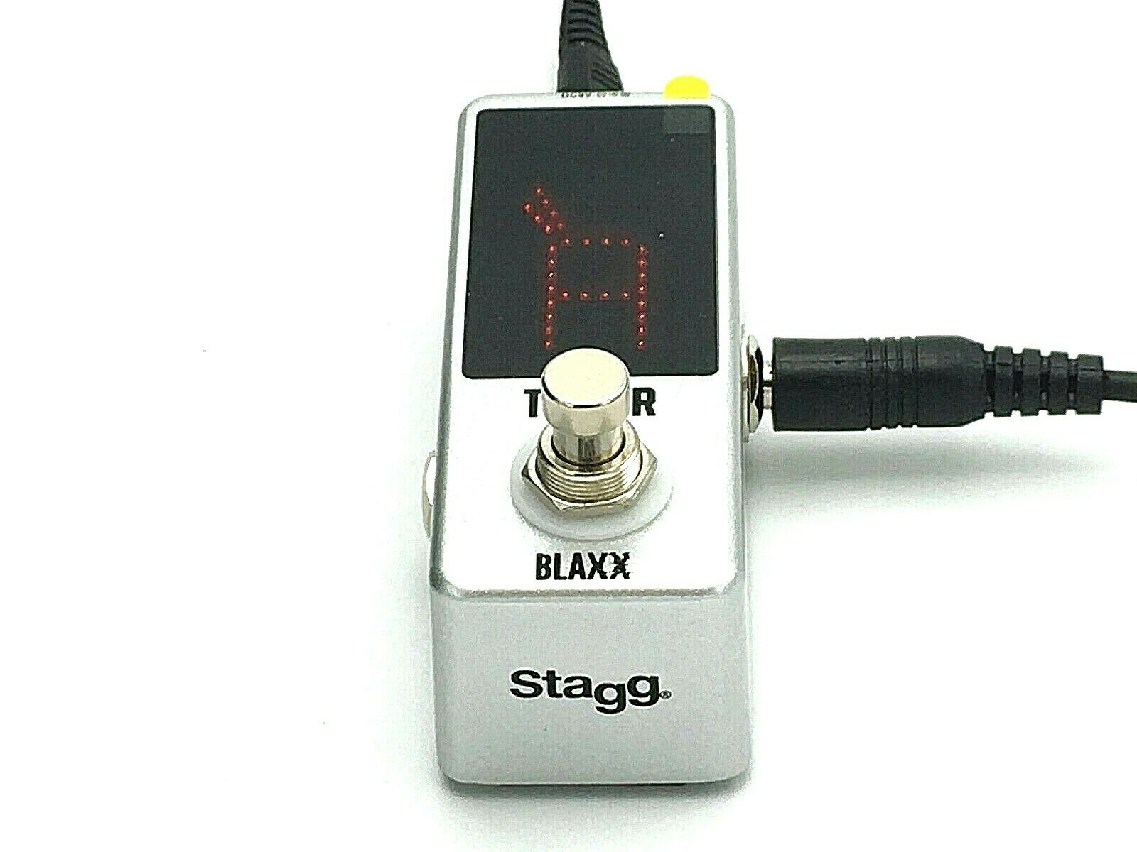 Stagg BLAXX BX Tuner Stimmgerät Bodenpedal