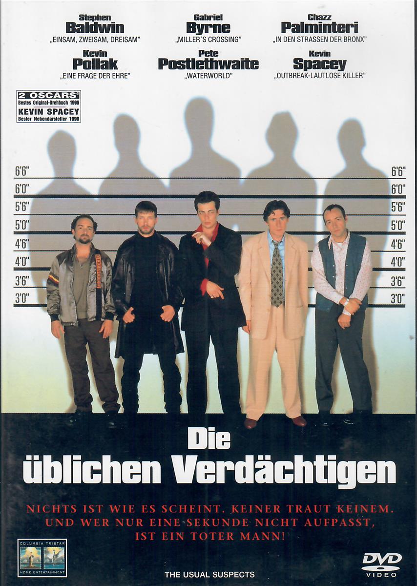 DVD Die üblichen Verdächtigen