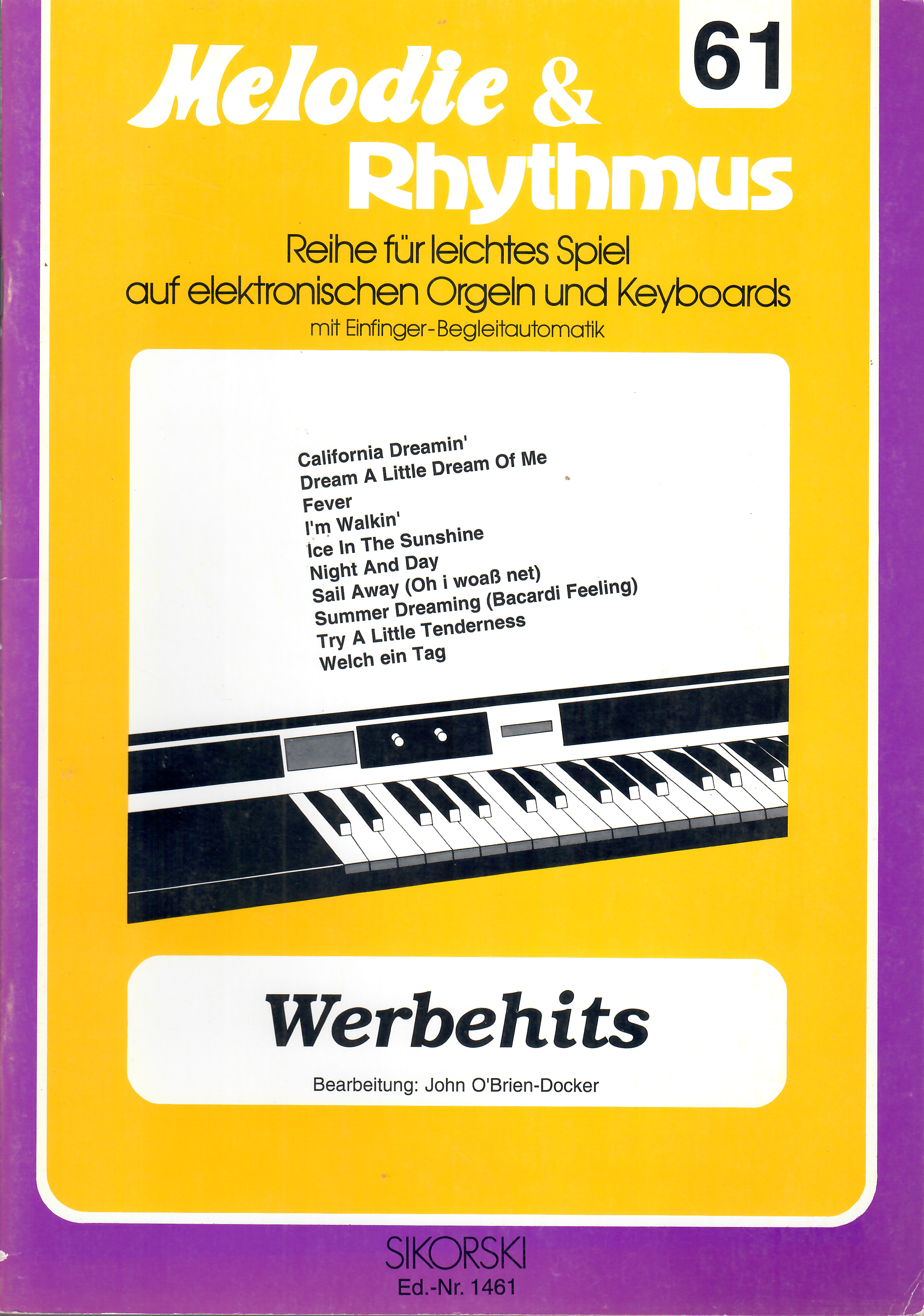 Melodie & Rhythmus Bd. 61 - Werbehits