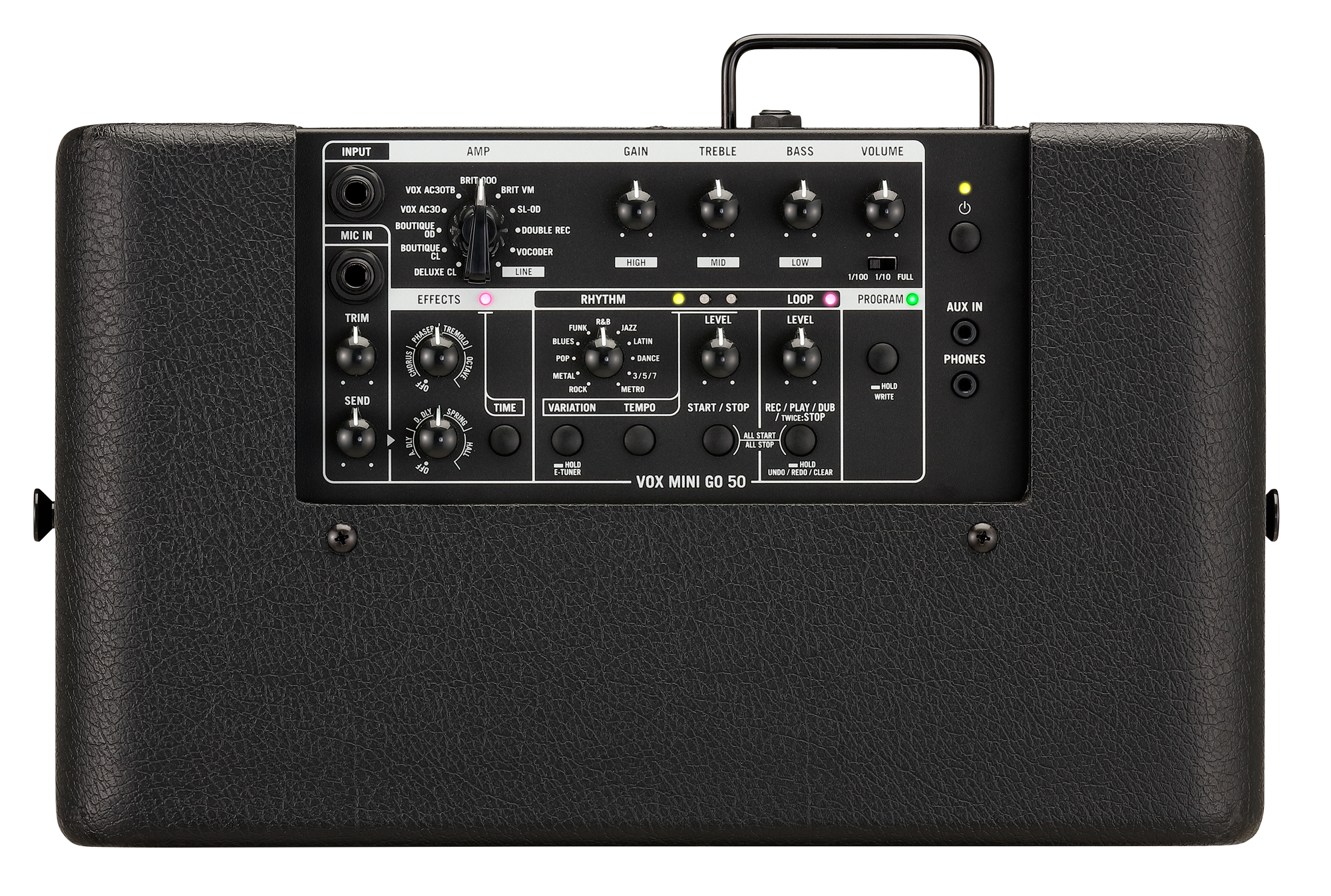 VOX Mini Go 50 - Amp 50W, digitale Effekte, Looper