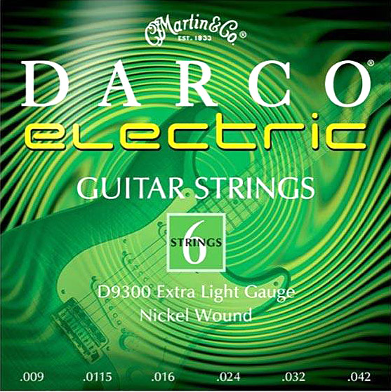 Martin & Co Satz Saiten Darco D9300 E-Gitarre 009-042