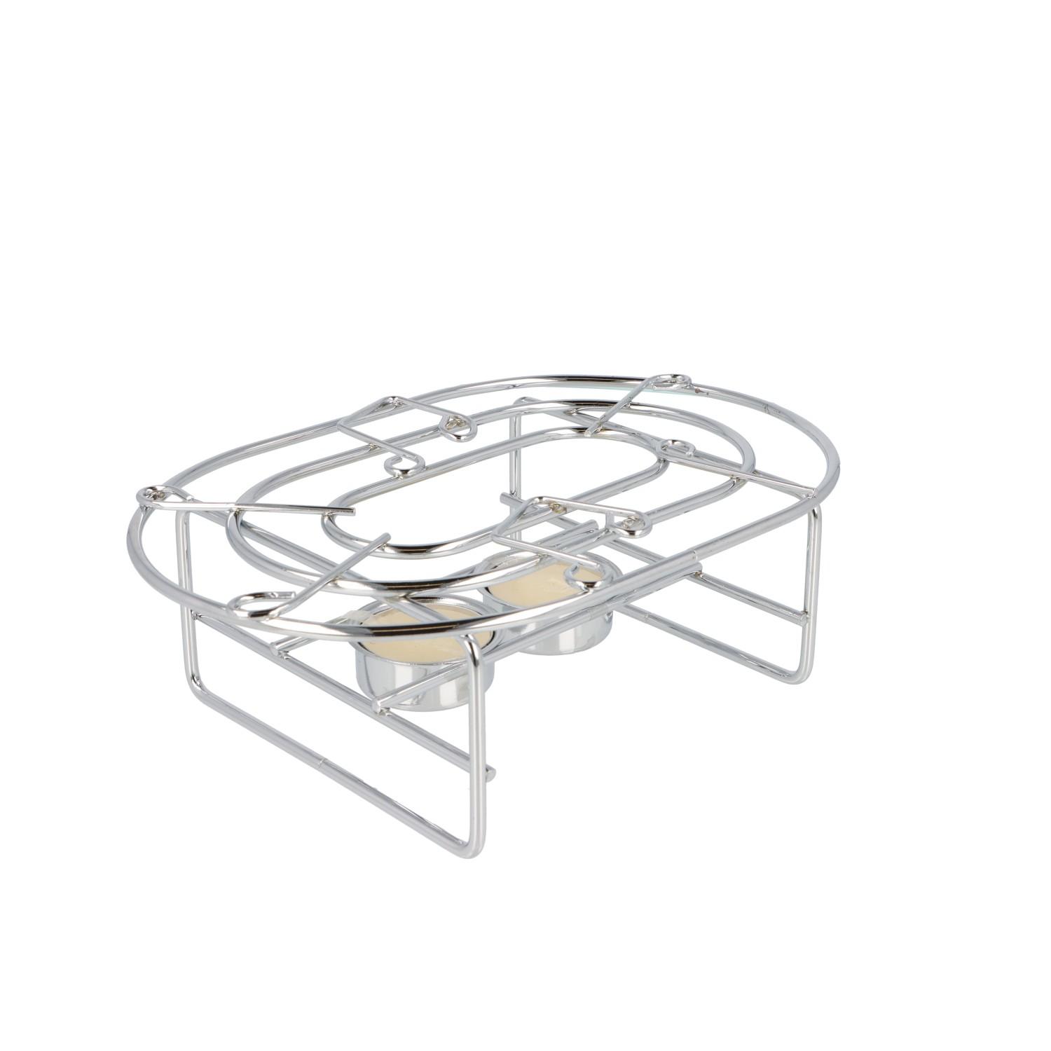 Speiseerwärmer mit Teelichtern