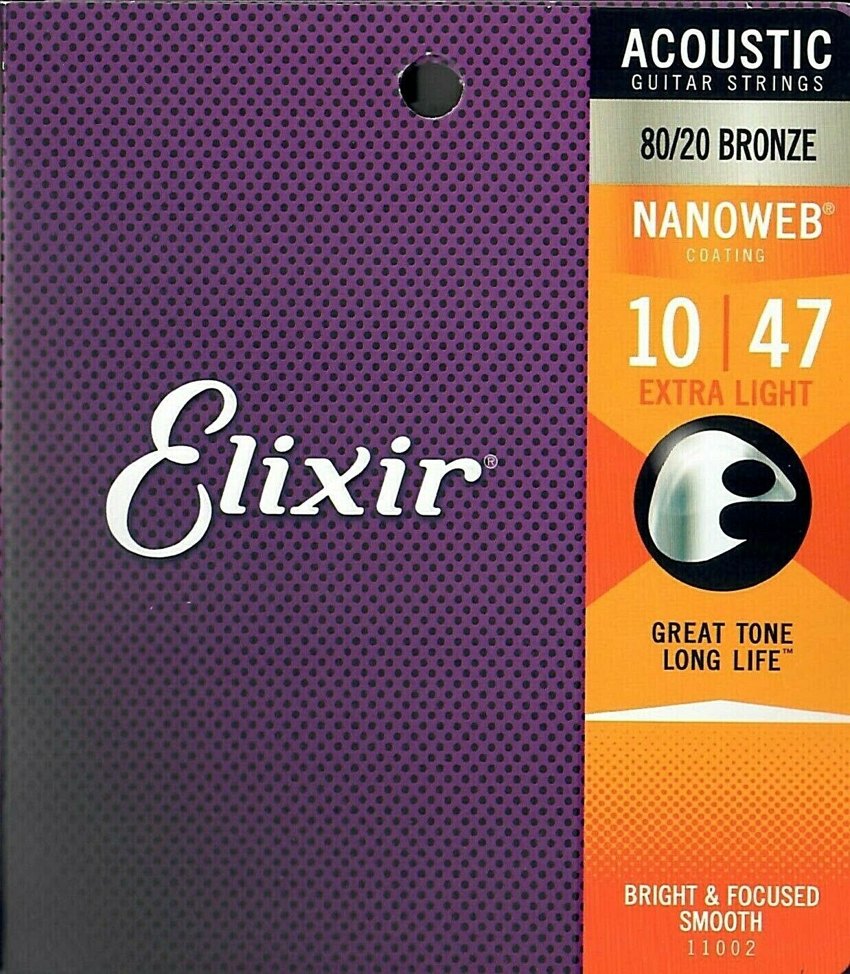 Elixir 11002 Nanoweb Extra Light 010-047