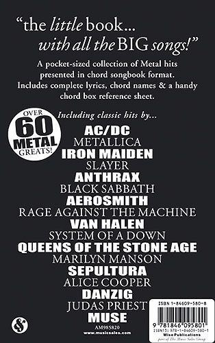 The little Black Book of: METAL Hits