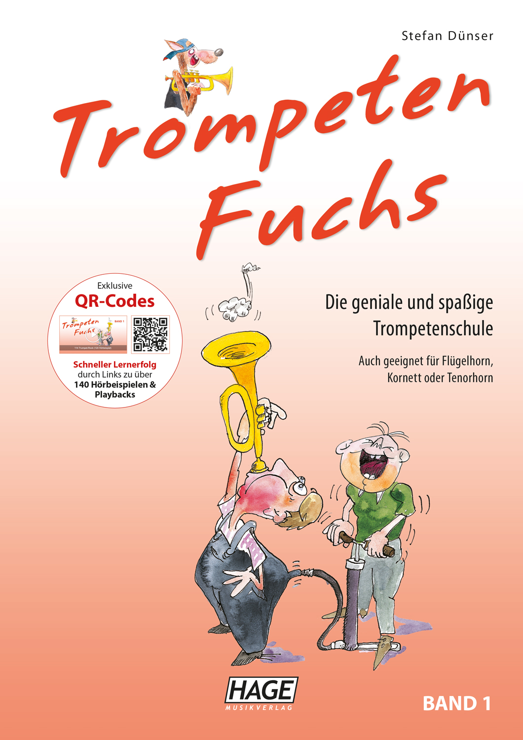Trompetenfuchs,  Trompetenschule mit Online Audio, S. Dünser
