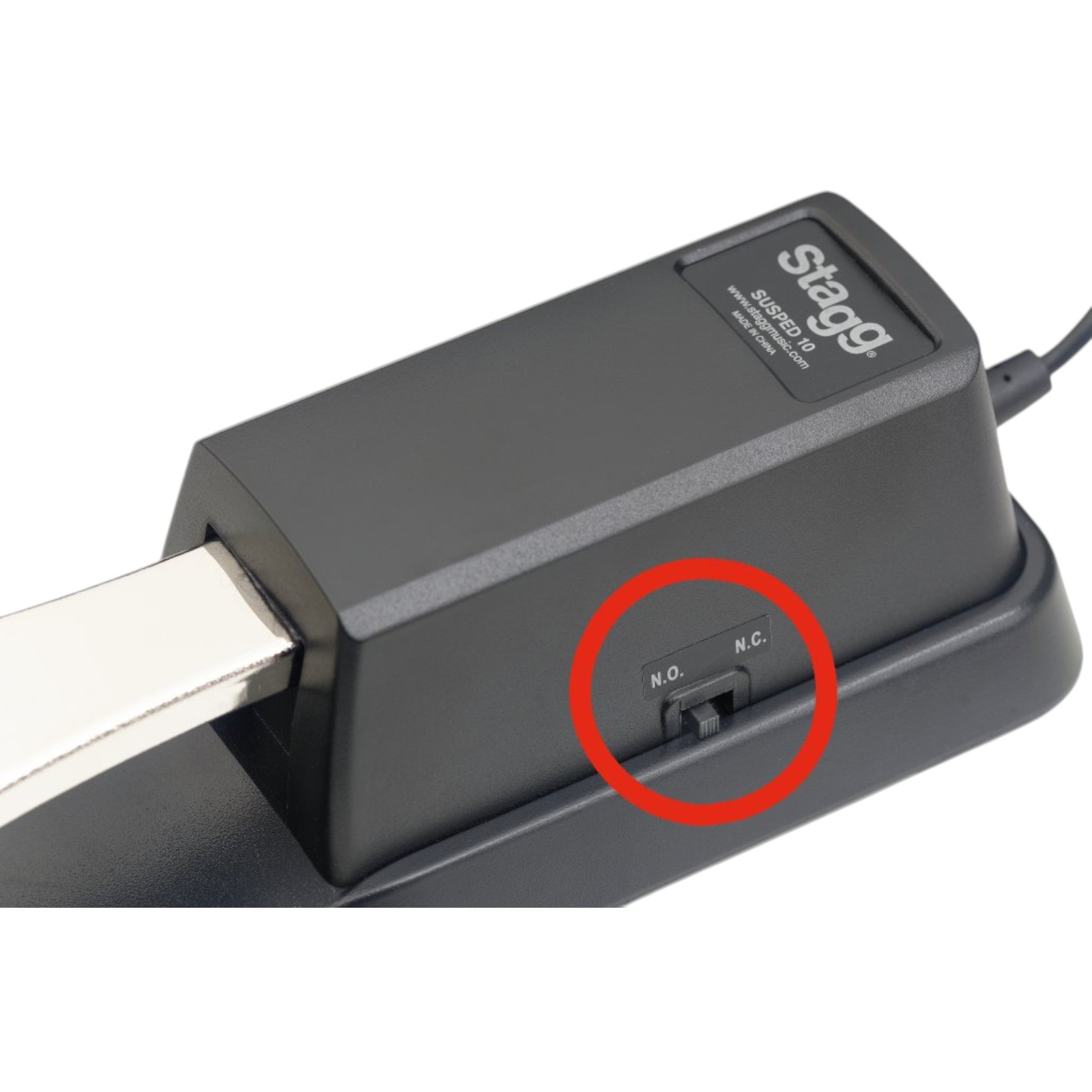 Stagg SUSPED 10 Sustain Pedal umschaltbar