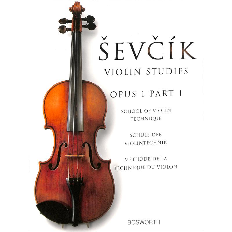 Sevcik Violin Studies Opus 1 Part 1 Violinenschule Violin Studies