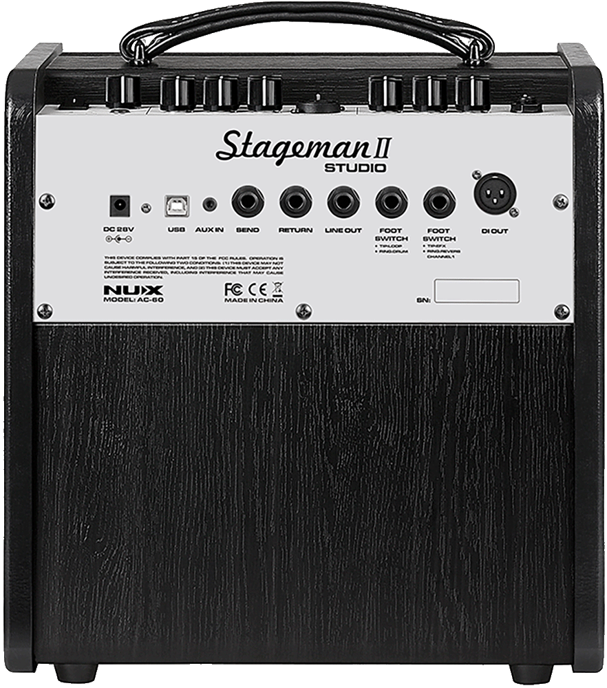 NUX AC 60 Stageman II Akustik-Verstärker 60 Watt