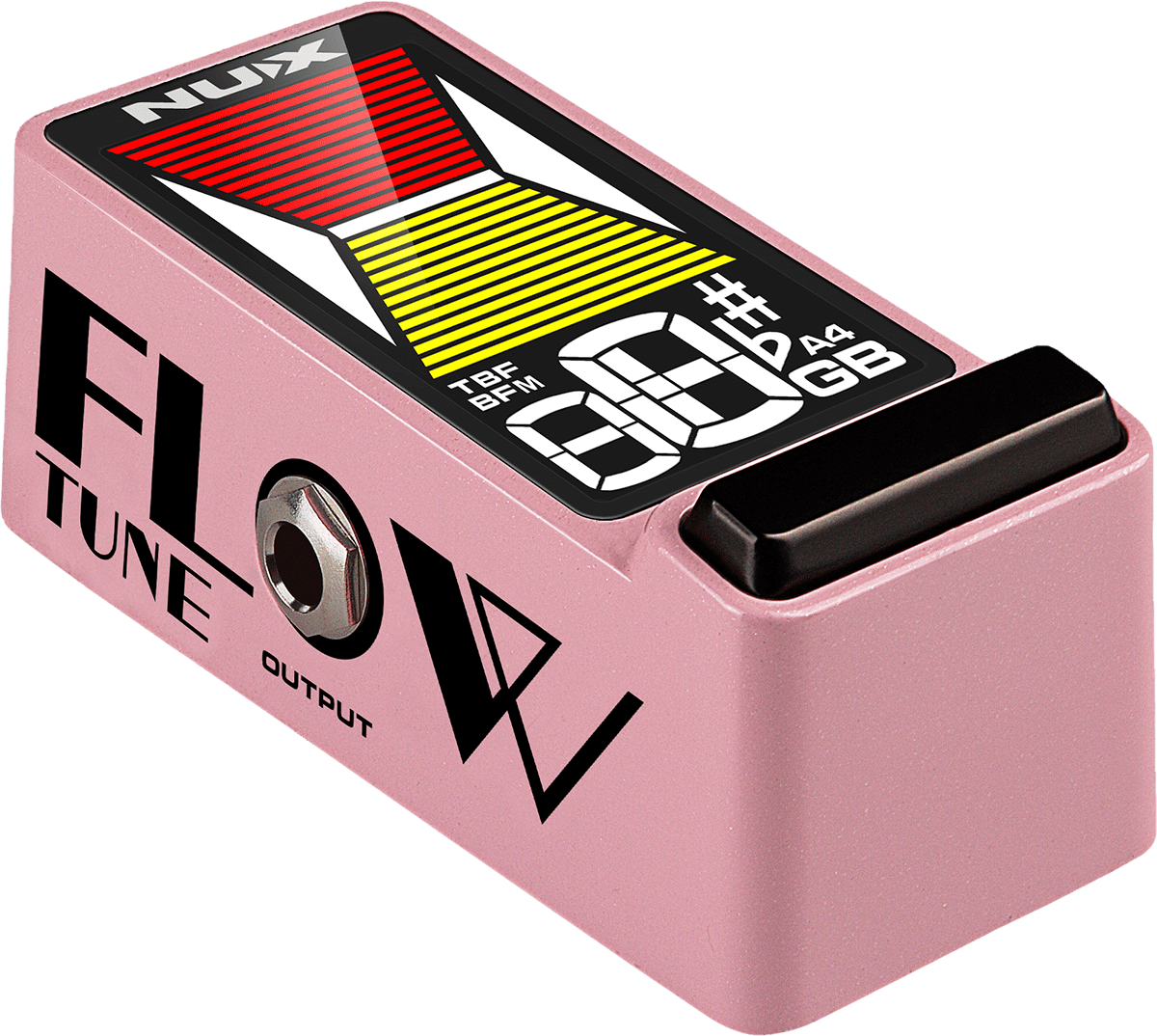 NUX FLOWTUNE 2 pink chromatisches Stimmgerät