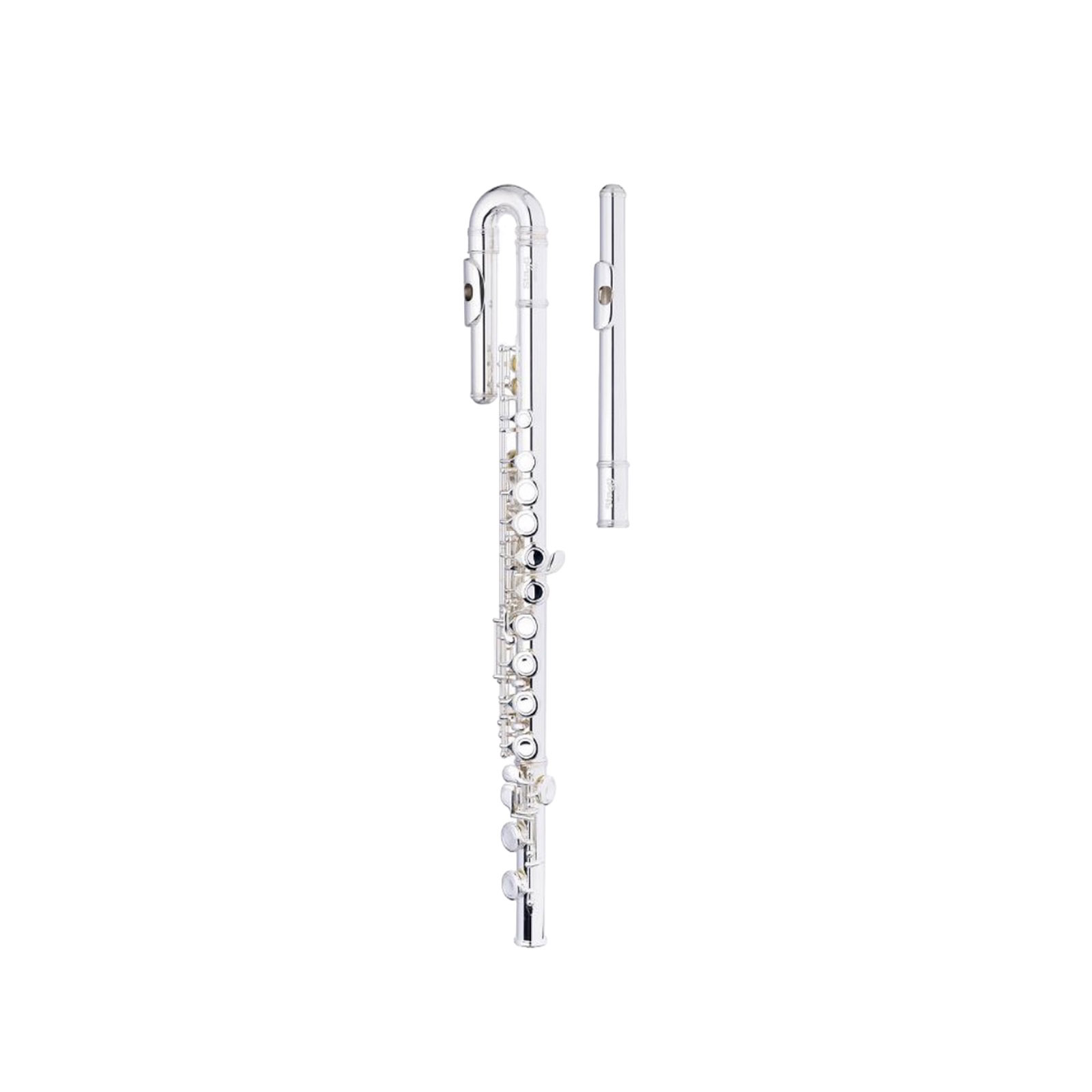 Stagg WS FL221S Querflöte mit 2 Mundstücke (1 x gebogen)