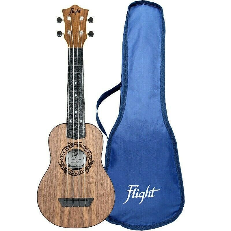 Flight TUS 50 Sopran Travelukulele inkl. Tasche